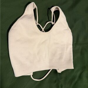 Bo+Tee lace up sports top!